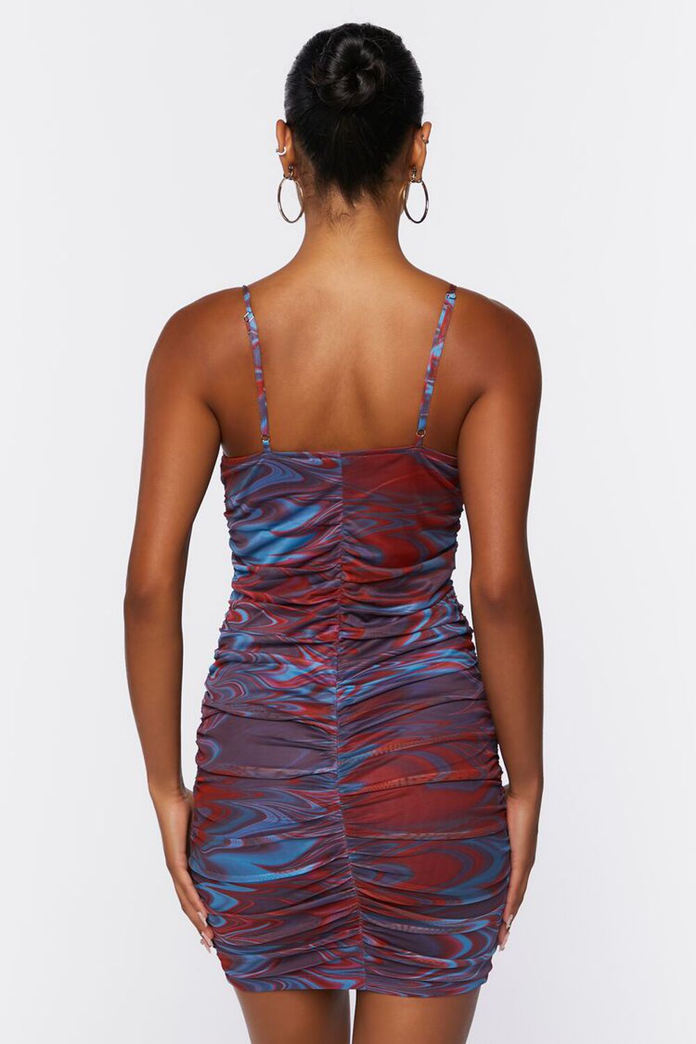Abstract Print Bodycon Mini Dress, image 3