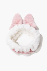PINK Bunny Ears Headwrap, image 1