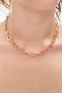 Chunky Anchor Chain Necklace, image 1