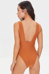 GINGER Plunging One-Piece Swimsuit, image 3