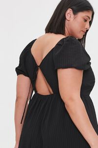 BLACK Plus Size Cutout-Back Maxi Dress, image 4