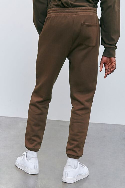 BROWN Embroidered Pantone Graphic Joggers, image 4