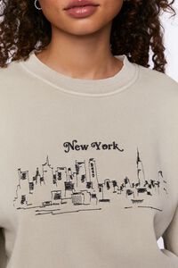 TAUPE/MULTI New York Graphic Pullover, image 5