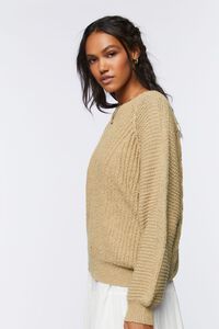 KHAKI Relaxed-Fit Raglan Sweater, image 2