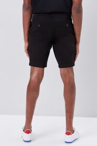 BLACK Relaxed Woven Shorts, image 4