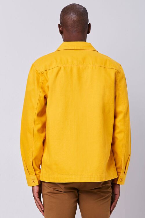 GOLD Twill Buttoned Jacket, image 3
