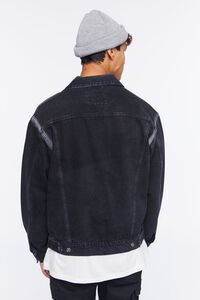 BLACK Faded Denim Jacket, image 4
