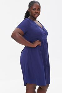 NAVY Plus Size Fit & Flare Dress, image 2