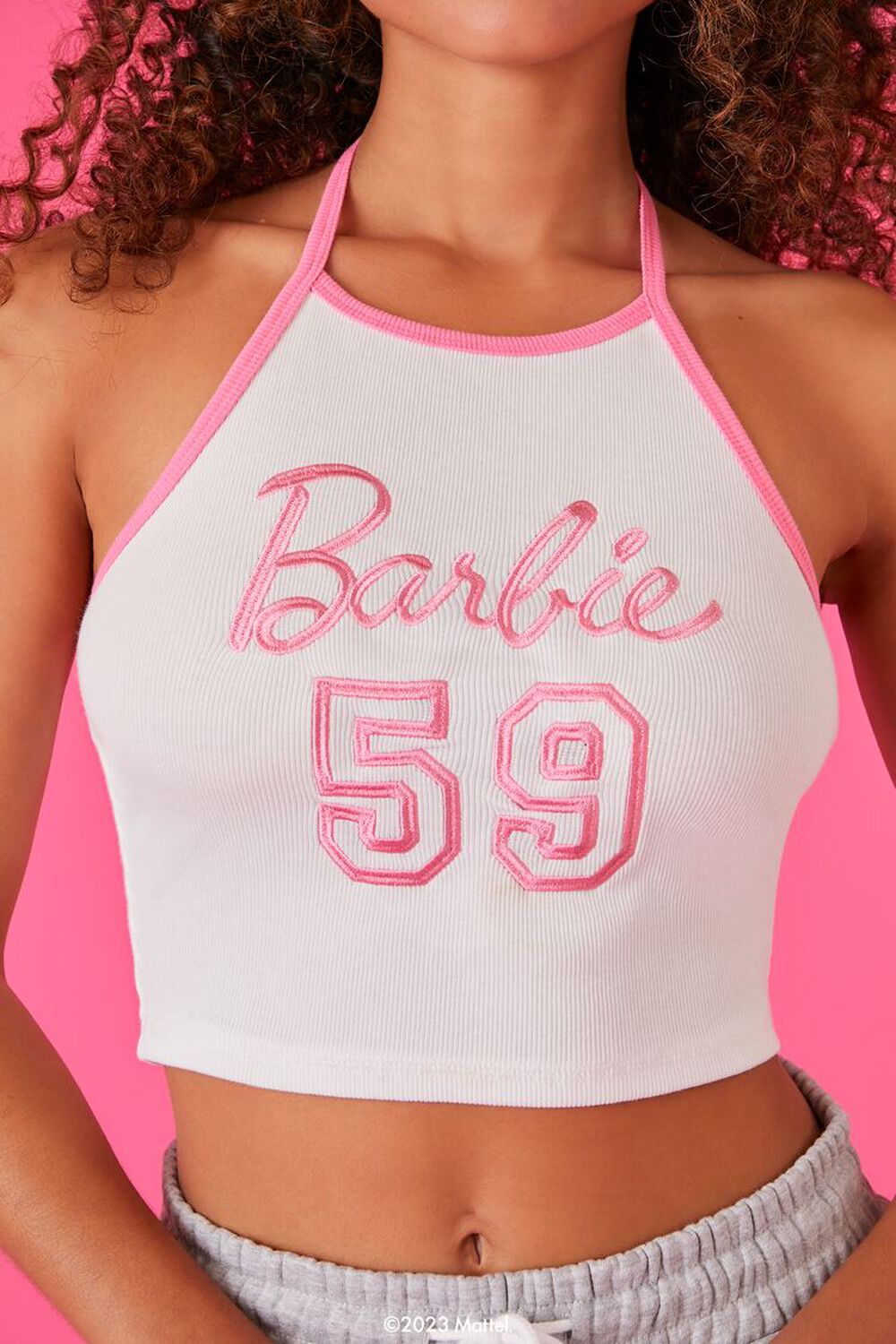 Politiek Aanbod opmerking Barbie Cropped Halter Top