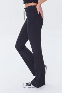 BLACK Corduroy Lace-Up Pants, image 3
