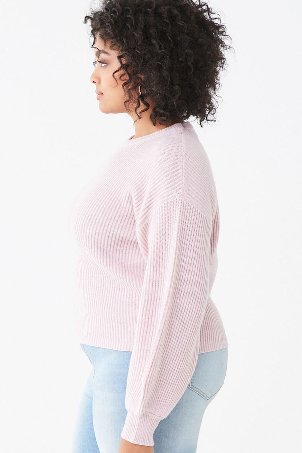 Plus Size Balloon-Sleeve Sweater, image 2