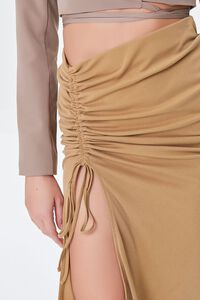 CIGAR Ruched Drawstring Skirt, image 6