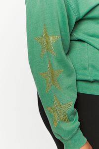 GREEN/MULTI Plus Size Def Leppard Graphic Pullover, image 6