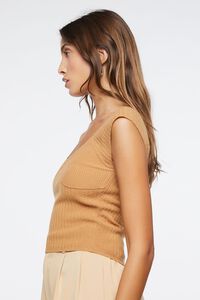 SAFARI Sweater-Knit Cap Sleeve Top, image 2