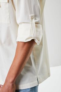 CREAM Vented Button-Front Shirt, image 5