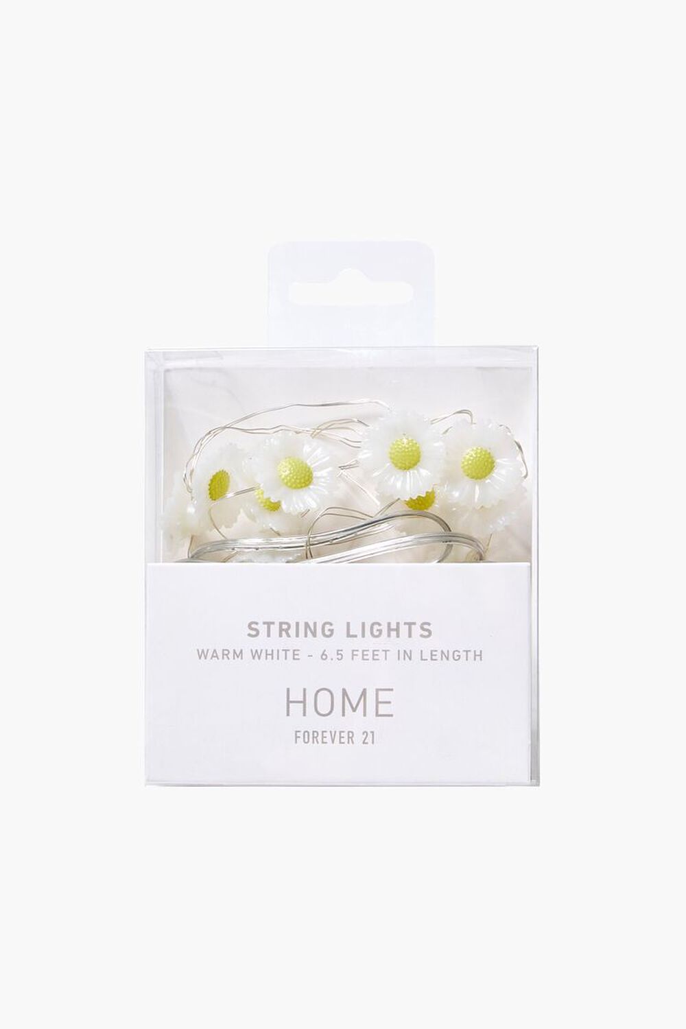 WHITE/MULTI Daisy Charm String Lights, image 1