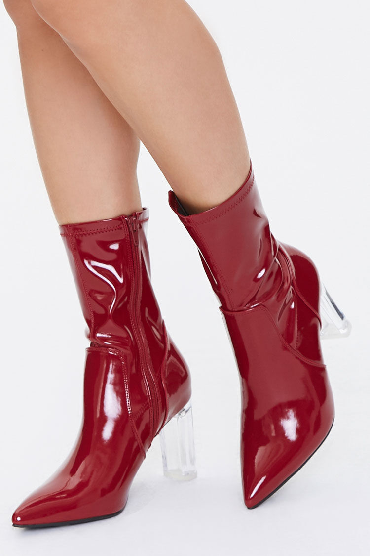 red booties forever 21