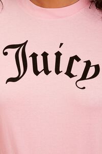 PINK/BLACK Juicy Couture Graphic Tee, image 5
