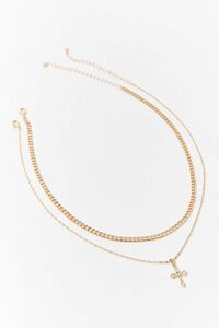 GOLD Chain Necklace Set, image 3