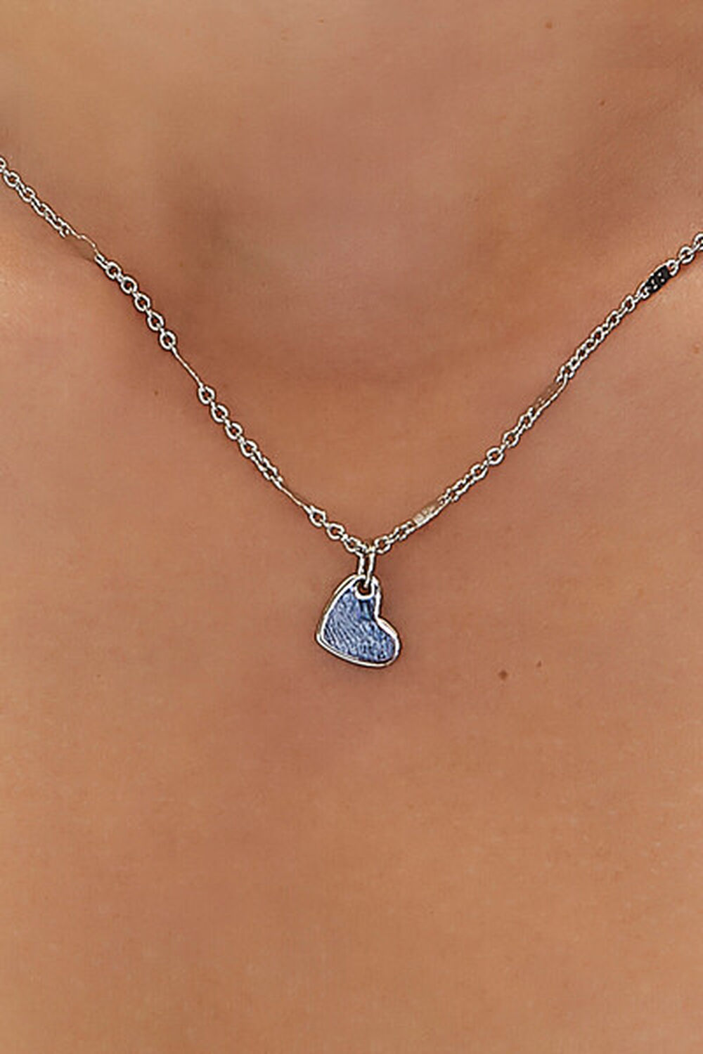 Heart Charm Chain Necklace, image 2