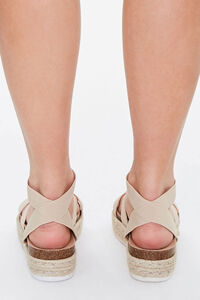 NUDE Espadrille Flatform Sandals, image 4