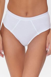 WHITE Organically Grown Cotton Panties, image 2