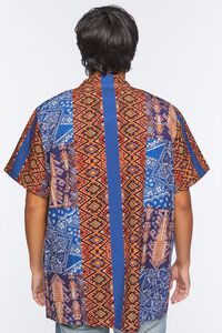 BLUE/MULTI Ornate Paisley Print Shirt, image 3