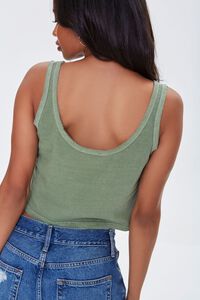 OLIVE Cropped Tank Top, image 3