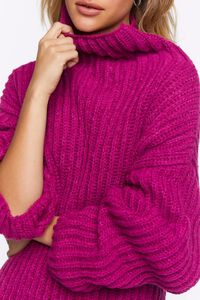 BERRY Chunky Knit Sweater Dress, image 6