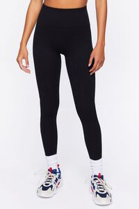 Active Seamless Textured Leggings, image 2