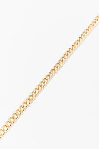 GOLD Chunky Curb Chain Necklace, image 3