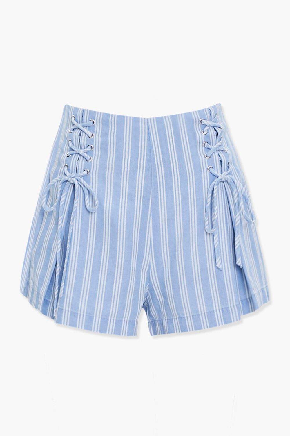 Striped Lace-Up Shorts, image 1