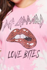 RED/MULTI Plus Size Def Leppard Graphic Tee, image 5