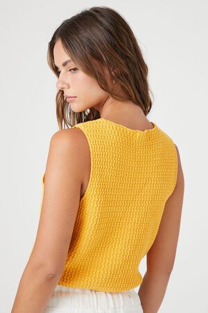 forvisning synet luft Yellow Crop Top | Forever 21