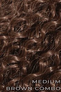 MEDIUM BROWN COMBO PRETTYPARTY The Ruby Kinky Curl, image 5