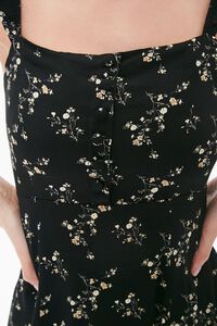 BLACK/MULTI Floral Maxi Dress, image 5