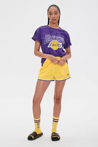PURPLE/MULTI Los Angeles Lakers Tie-Dye Tee, image 4