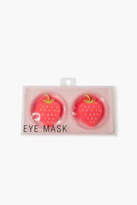 PINK/MULTI Strawberry Graphic Eye Mask, image 2