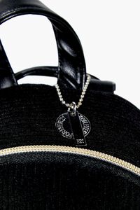 BLACK Zip-Top Backpack, image 5