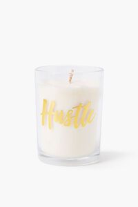 Hustle Graphic Vanilla Candle, image 1