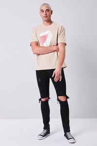 TAUPE/MULTI Composition Graphic Tee, image 4