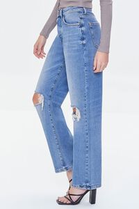 MEDIUM DENIM Hemp 4% High-Rise Straight-Leg Jeans, image 3