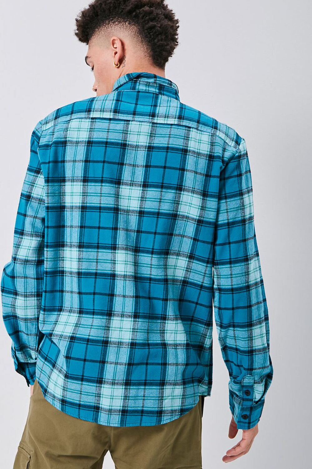 Classic Flannel Plaid Shirt, image 3