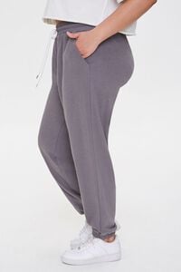 GREY Plus Size French Terry Joggers, image 3