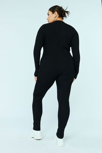 BLACK Plus Size Baby Phat Jumpsuit, image 4