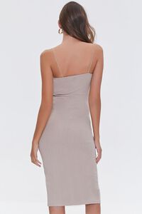 TAUPE Asymmetrical Cami Dress, image 3
