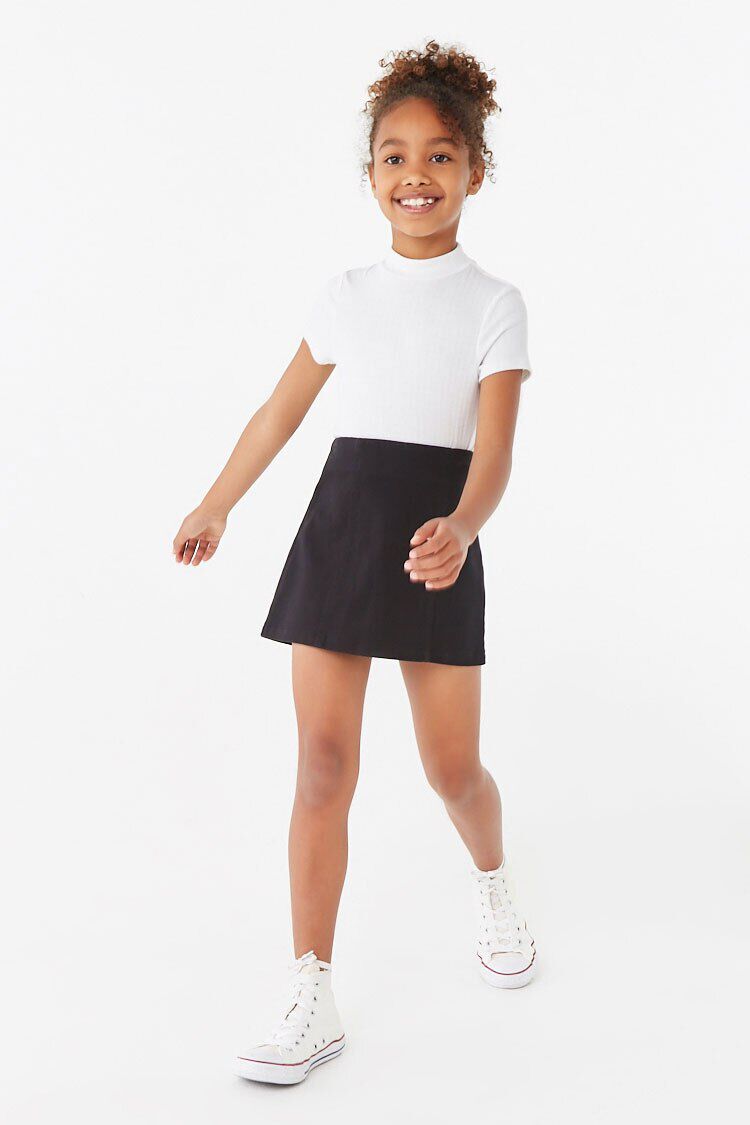 Girls Embellished A-Line Skirt (Kids)