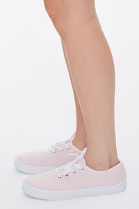 PINK Canvas Low-Top Sneakers, image 2