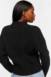 Ribbed Half-Zip Sweater, image 3