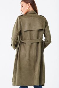 Faux Suede Duster Jacket, image 3